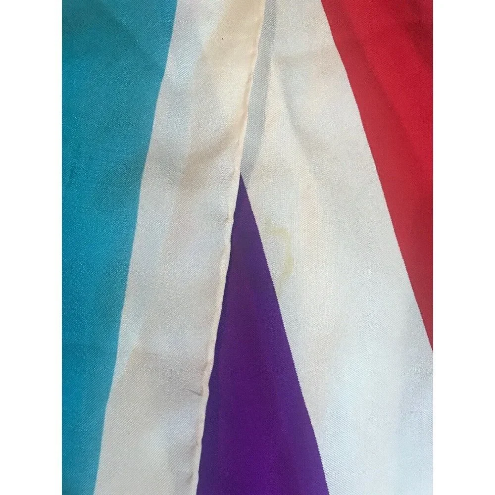 Jacques Tiffeau Vintage Rare silk Scarf